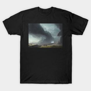 landscape pictures for wall colorful T-Shirt